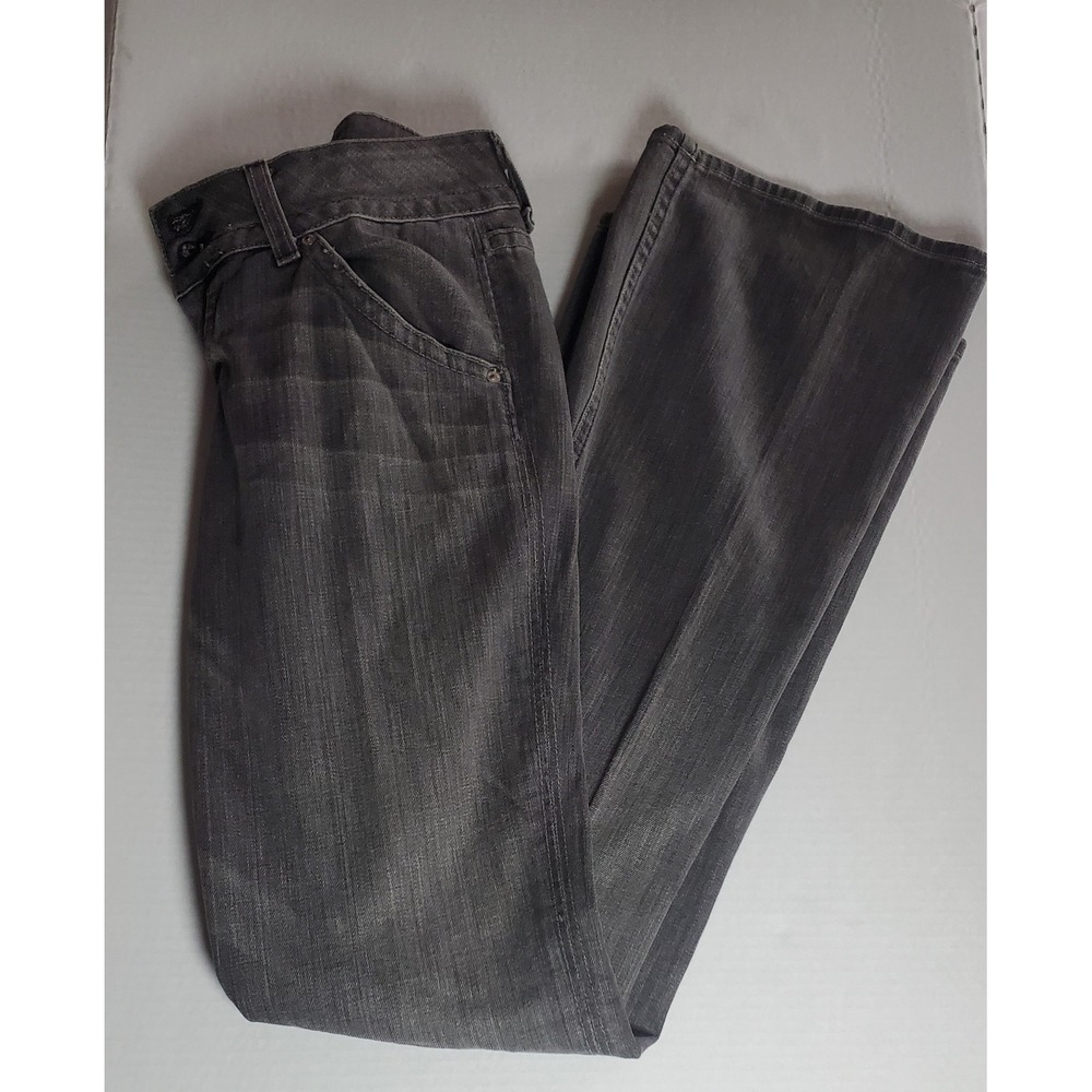 Hudson Fine Tailored Jeans Gray Wash Women's Size 29 Low Rise Denim - Picture 8 of 15